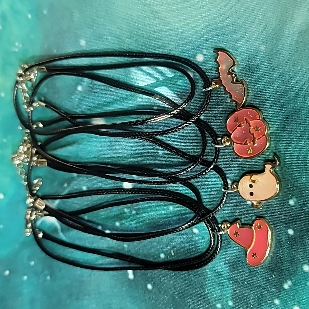 Cute Halloween Necklace Lot #6